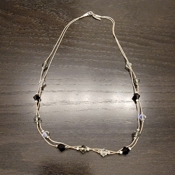 Real Silver Magnolia Necklace - Picture 2 of 3